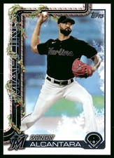 2025 Topps Holiday #H144 Sandy Alcantara