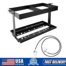 Fuel Can Trailer Mount Fuel Jug Holder Gas Can Mount fits Two 5 Gallon Fuel