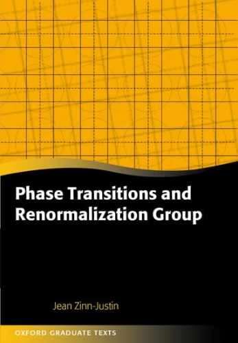 Phase Transitions and Renormalization - Paperback, by Zinn-Justin Jean - Good