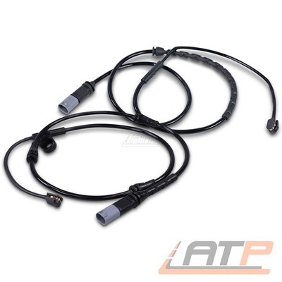2x WARNKONTAKT BREMSBELAG VORNE + HINTEN FÜR BMW X5 X6 AB BJ 2010