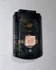 Sega Dreamcast memory card smoke black