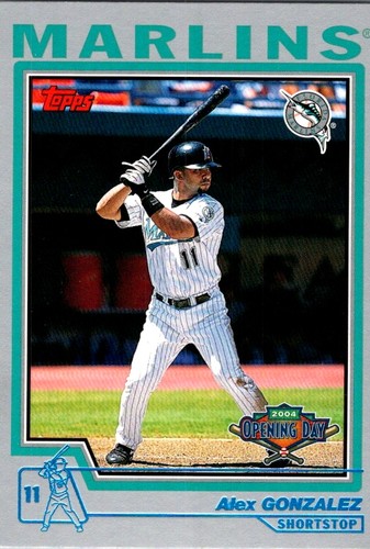 2004 Alex Gonzalez #63