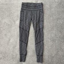 Athleta Leggings Womens Small Gray Athletic Stretch Workout Yoga Pant Athleisure