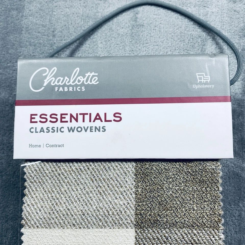 Charlotte Fabrics Classic Wovens Sample Books Designer Crafts Patches Scrapbook - Image 2 of 4