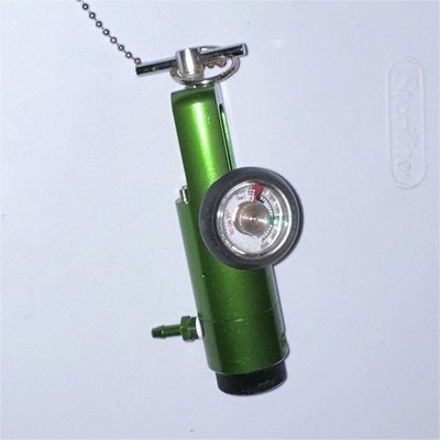 Flotec, Inc. MRI Compatible & Safe Oxygen Regulator w/ Gauge Anesthesiology