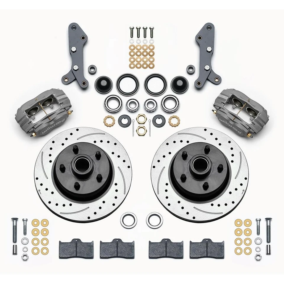 Wilwood 140-13653-D Classic Series Brake Kit, 57-68 Fits Ford/Mercury/Edsel - Image 2 of 4