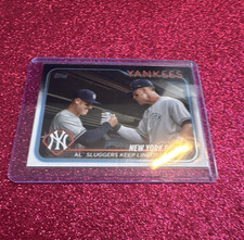 Topps 2024 Series 1 Aaron Judge Anthony Rizzo New York Yankees Checklist #315