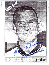 Bob Duliba St. Louis Cardinals Signed Autographed 8.5 x 11 Photocopies Lot of 2