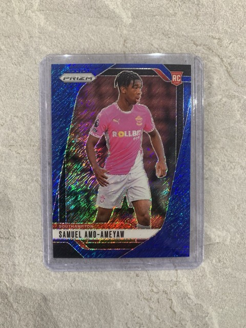 Samuel Amo-Ameyaw Blue Shimmer /8 Panini Prizm EPL 2024/25 Rookie RC