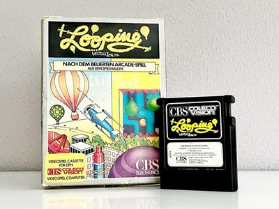    COLECOVISION Spiel ''LOOPING'' in OVP (1982) CBS Electronics  
