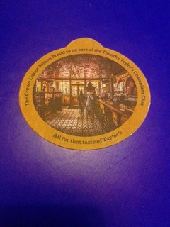 Timothy Taylor Brewery Beermat