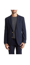Nautica Branford Blazer Men  s 42 R Navy With Gold Buttons Pristine Classic
