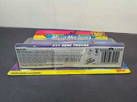 Micro Machines #11 SEMI TRUCKS 75030 1996 Galoob Set