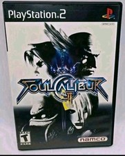 Soul Calibur II PS2 PlayStation 2 Black Label with Manual 