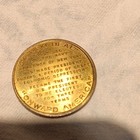 Franklin D. Roosevelt USA Brass Medal "A New Deal" "Onward America" — photo 5