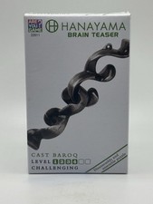 HANAYAMA LEVEL 4 CAST BAROQ METAL BRAIN TEASER PUZZLE - 22011 - P1