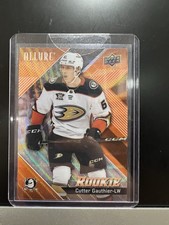 2024-25 Upper Deck Allure Orange Slice Cutter Gauthier Rookie #130 COLOR MATCH