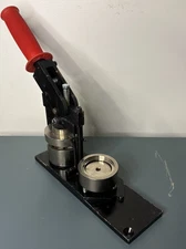 Tecre Model 175, 1-3/4" Round Button Machine Magnet Mpro American 1.75" Press