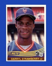1984 Donruss Set-Break # 68 Darryl Strawberry RC EX-EXMINT *GMCARDS*