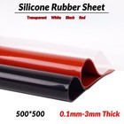 Ultra dünn Silikon Gummiplatte Gummimatte Dichtung Antirutschmatte Dicke 0.1-3mm