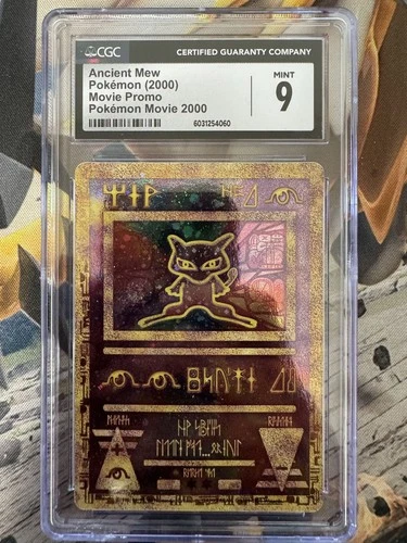 2000 Pokemon Ancient Mew CGC 9 6031254060 Graded Pokemon Cards