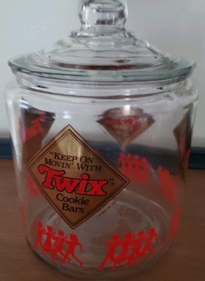 Vintage Twix Candy Jar/ Display