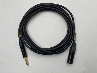 Mogami 15ft Neutrik XLR Male to 1/4'' TRS | 2534 Mogami Cable