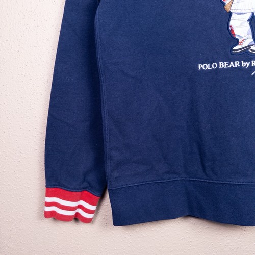 Polo Ralph Lauren 2022 USA Olympic Team Bear Sweater – Youth Size Large (14-16) - Picture 3 of 9