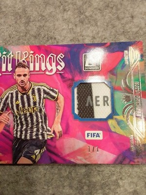 Panini Donruss 2023-24 Federico Gatti RC KitKings Patch 1/1 Juventus Turin