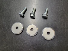 3/4 Inch Mini bike Clutch Bolt with billet aluminum washer lot of 3