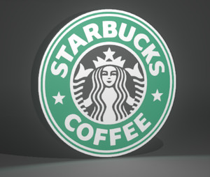 非売品】STARBUCKS COFFEE ロゴディスプレイ Starbucks (1971
