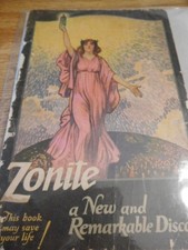 Vintage Zonite pamphlet