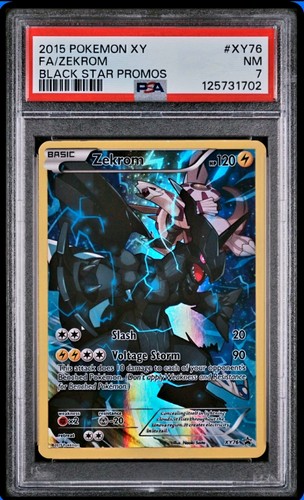 Zekrom graded PSA 7 for sale on eBay