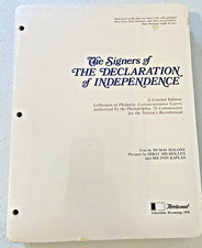 Fleetwood 1976 Signers of the Declaration Independence Philatelic Covers SEALED