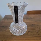 Vintage Waterford Crystal 9.25" Vaes House Of Waterford From Ireland