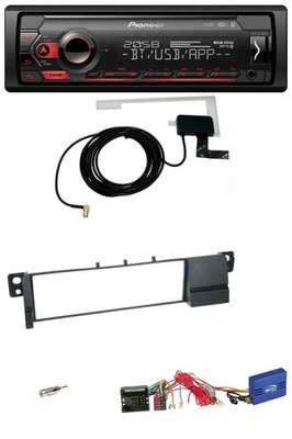Pioneer DAB USB CAN Bus Bluetooth Car Stereo for BMW 3 Series E46 2002-2007 Black