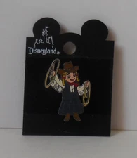Disney Pin DLR 2001 Small World Cow Girl with Lasso from Boxed Set Pin