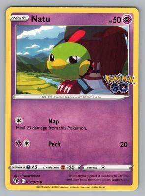 NATU 032 C POKEMON NM PGO HYOGONOSUKE!(1