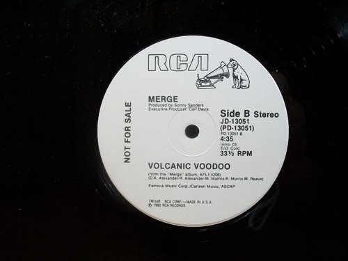 Merge - Take It To The Top/Volcanic Voodoo (12" Single, 1982, RCA) ~ Promo - Imagen 6 de 6