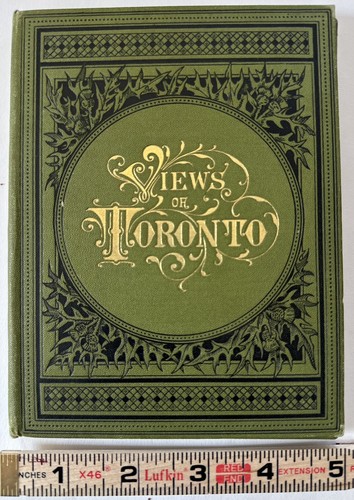 Toronto Canada 1887 Witteman view album tourists litho urban city views gilt - Picture 7 of 7