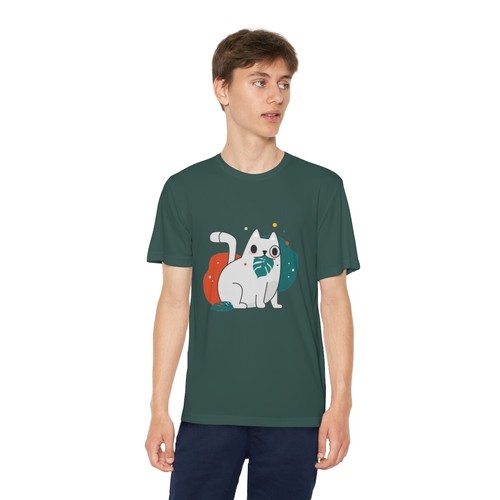 Cat Youth Competitor Tee - Picture 4 of 29