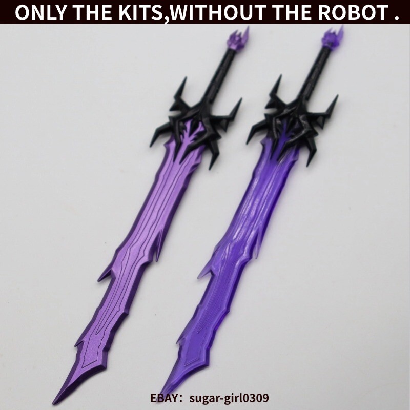 ABS injection Molded TFP Dark Star Saber Sword Upgrade Kit 5mm Grip  Size