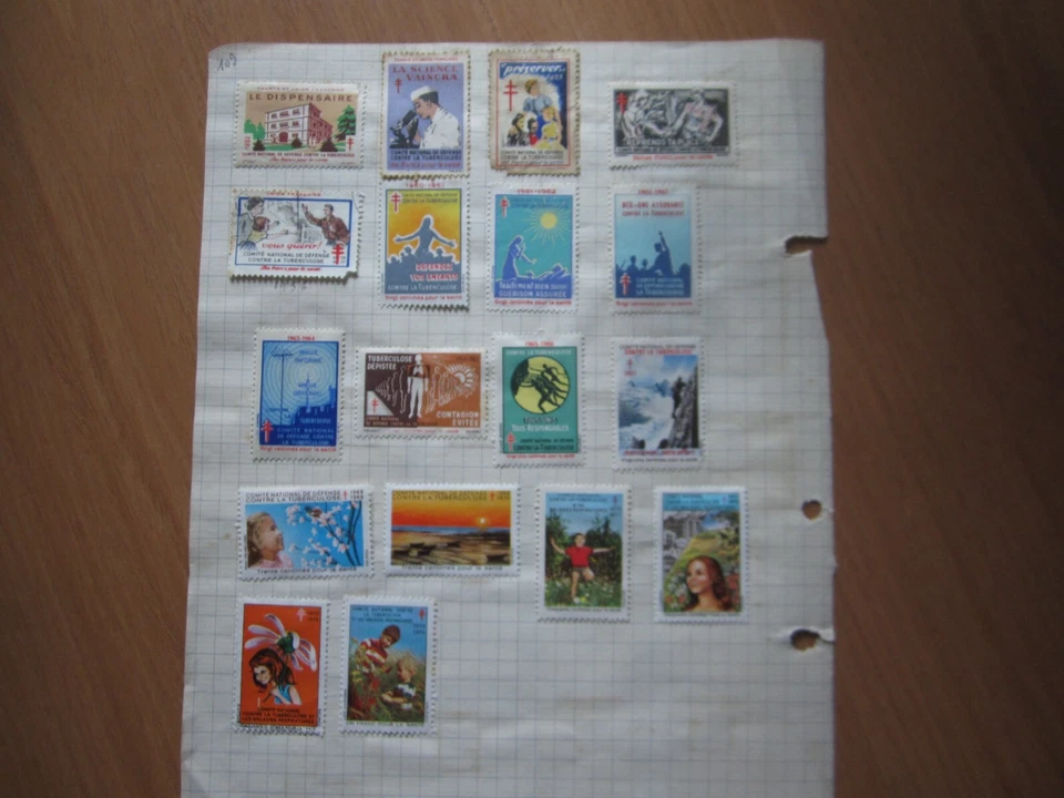 LOT 42 VIGNETTES ANTITUBERCULEUX - Photo 2/2