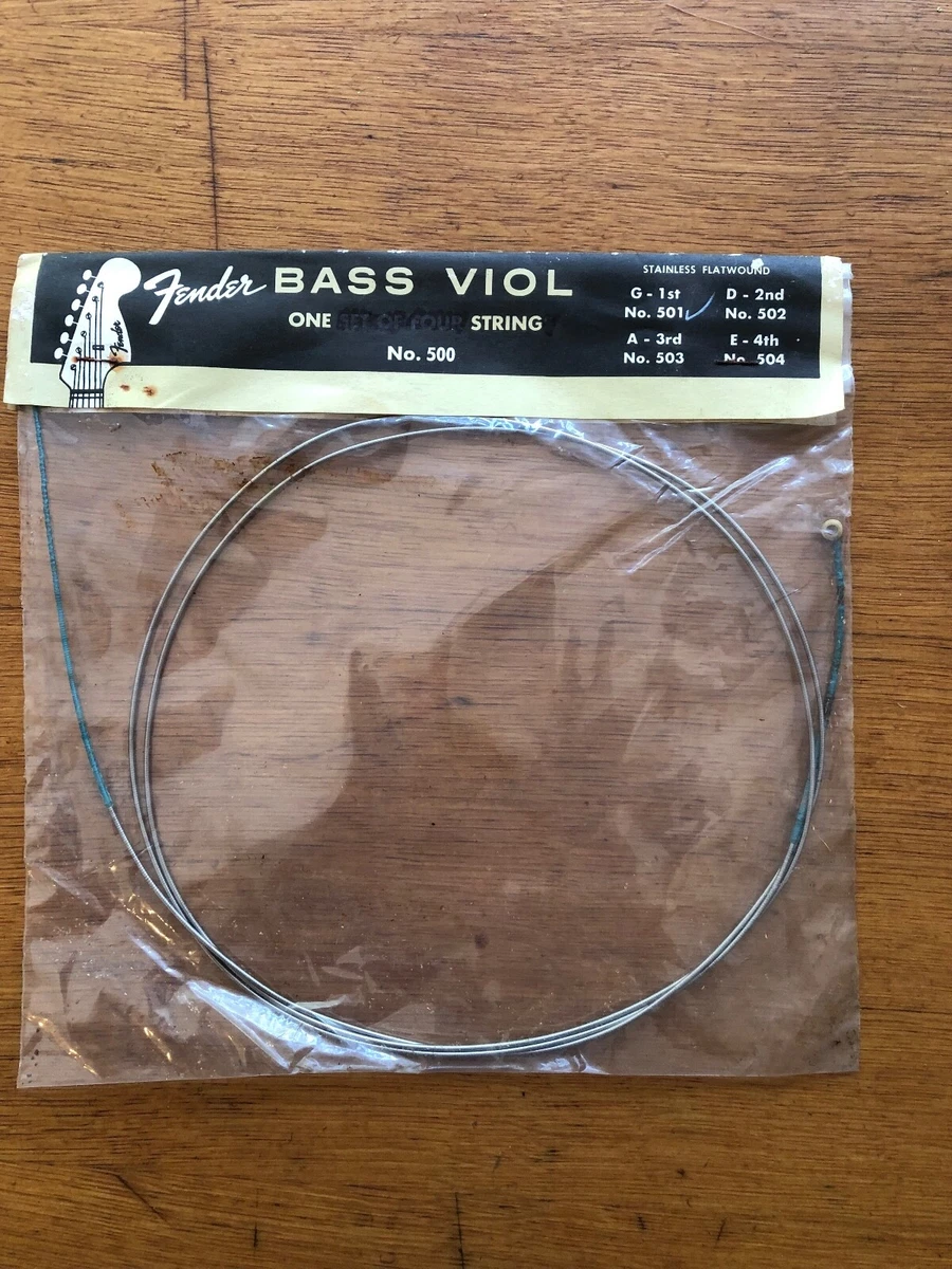 Fender flatwound bass strings deals