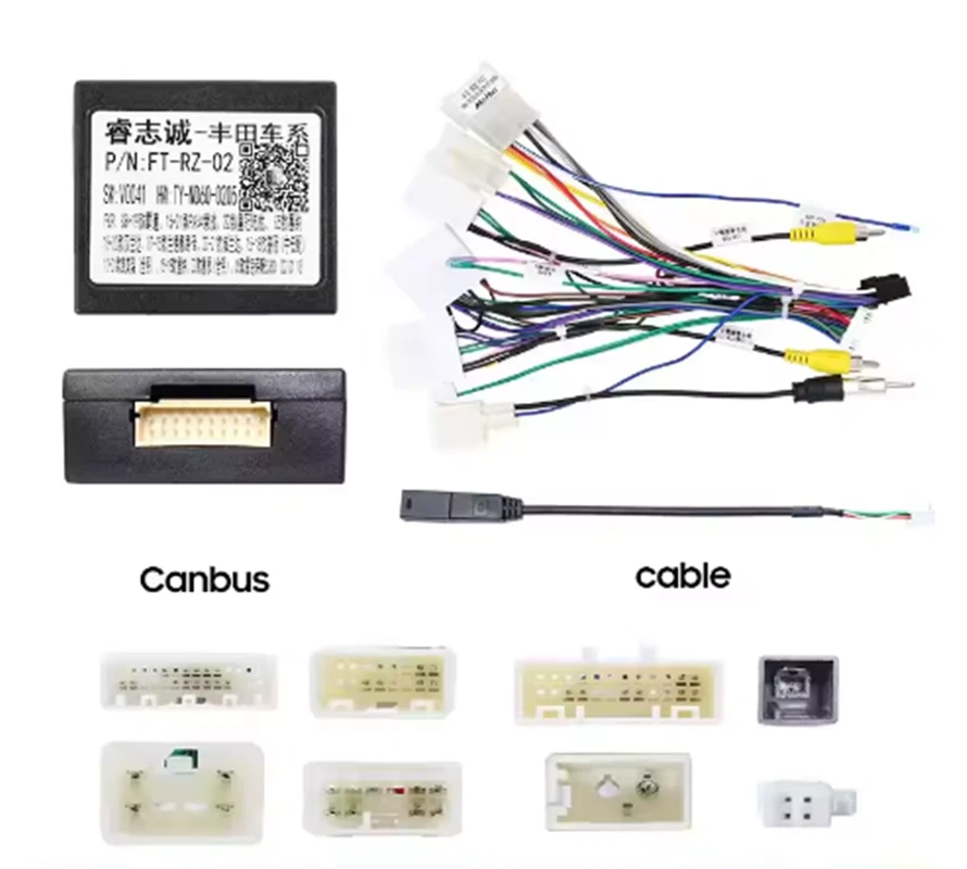 Caja Canbus FT-RZ-01 FT-RZ-02 para Toyota Corolla/Camry/CHR/RAV4/LAND CRUISER Foto 3 de 4