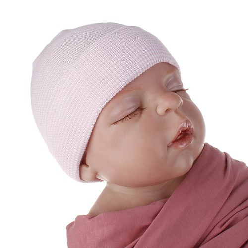 Cap Beanie Hat Infant Striped Fetal Hat Baby Boy Girl Hat Newborn Hospital Cap - Picture 4 of 20