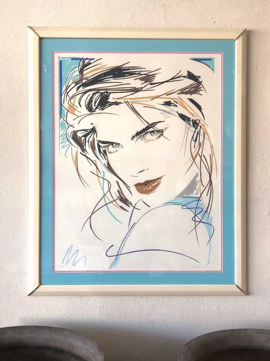 Dennis Mukai Limited Edition Serigraph,“Victoria” /“Green
