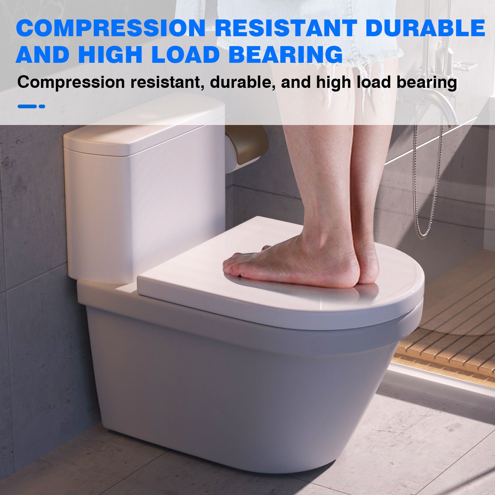 Soft Close Quick Release Toilet Seat White "O" "D" "S" Shape Heavy Duty