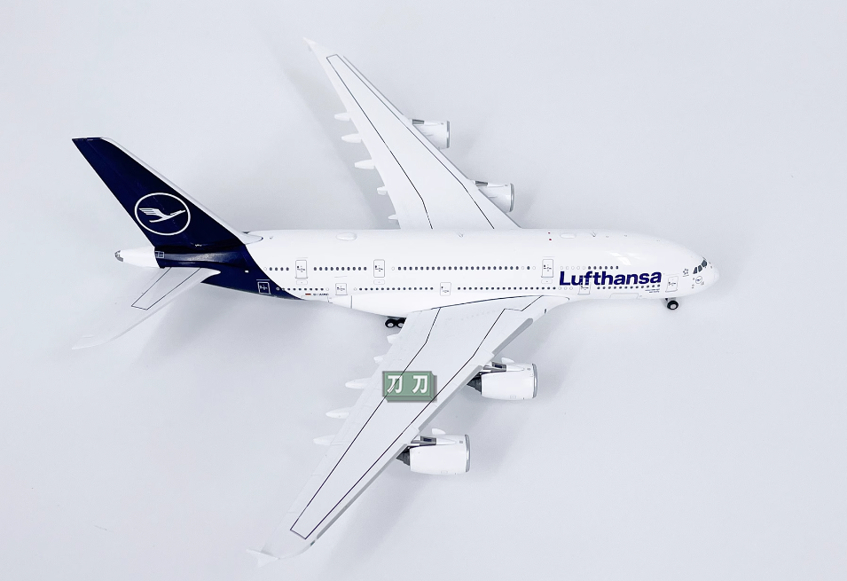 ②1/4 AirbusA380✕3セット 1/400=約20cm 1:400 APOLLO Lufthansa AIRBUS A380 Passenger Aircraft Diecast