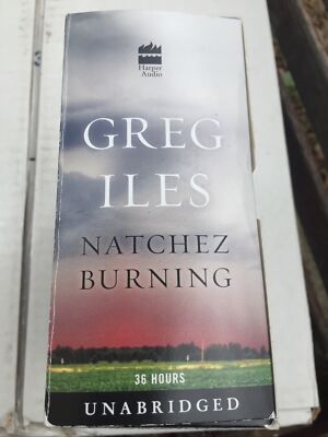 NATCHEZ BURNING by GREG ILES ~UNABRIDGED CD AUDIOBOOK